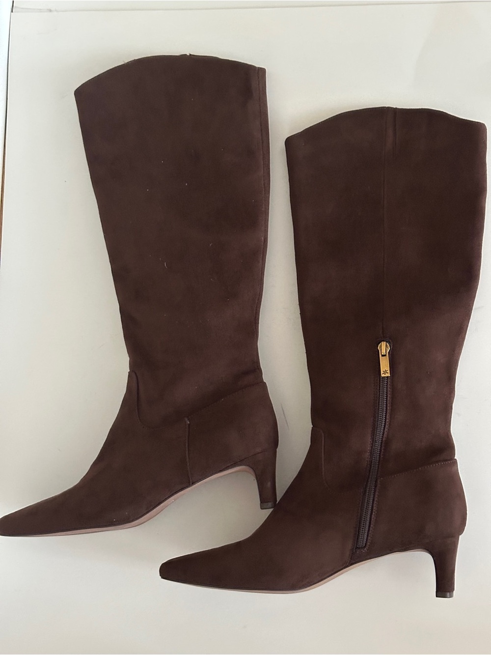 NEW Splendid Jett Brown Pointed-Toe Knee-High Boots US 8.5